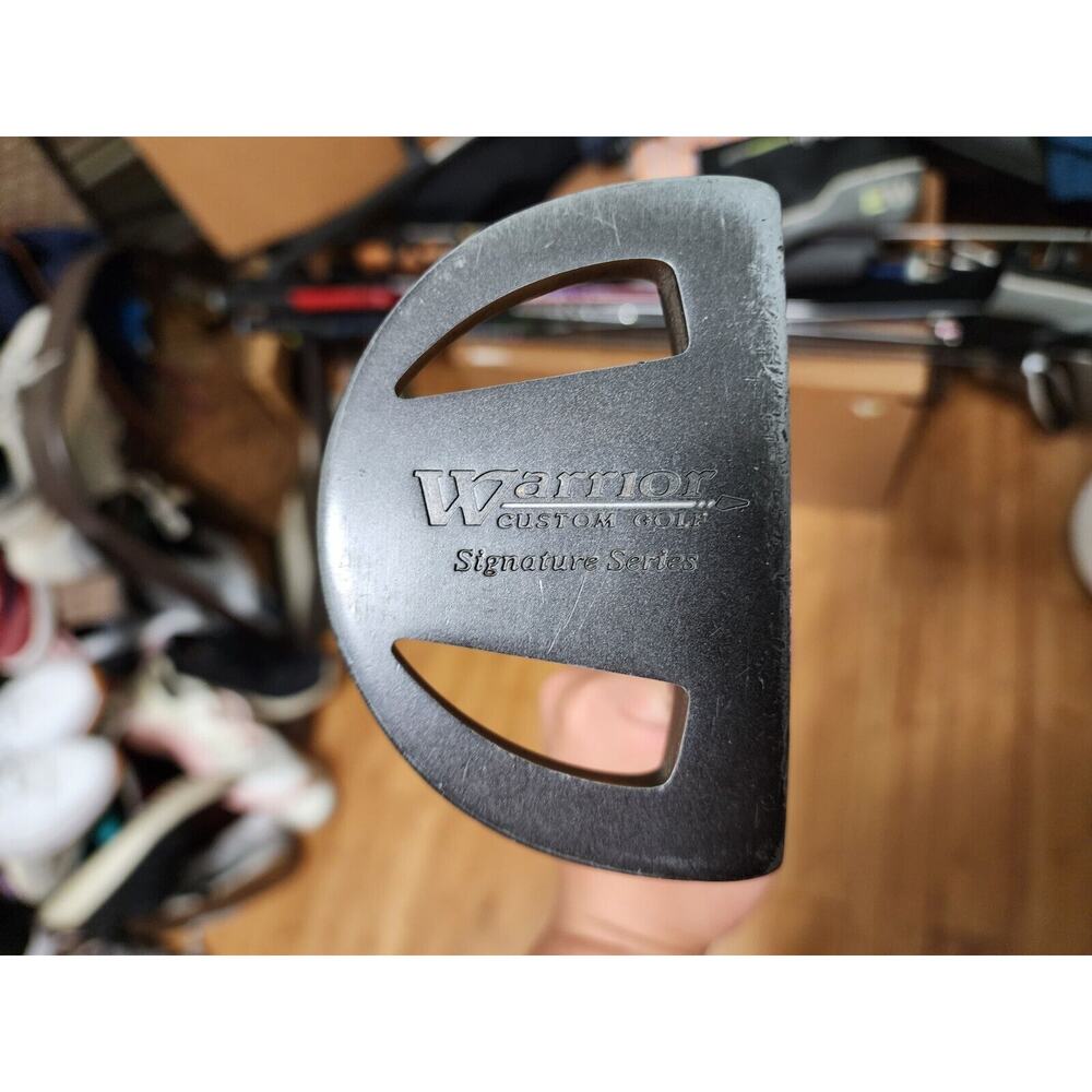 Warrior Custom Golf Signature Series Mallet Putter Steel Shaft RH Right 35.5"
